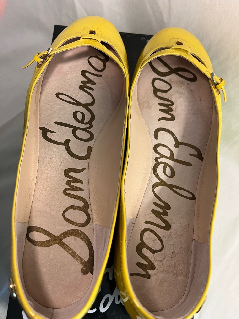 Sam Edelman :: Yellow Ballet Flats - Picture 5 of 8